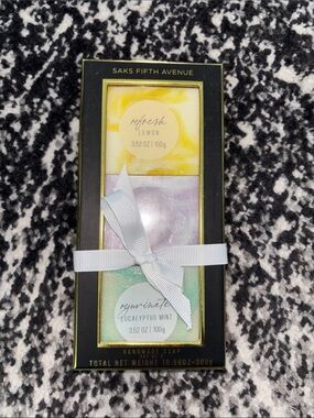 Saka Fifth Avenue handmade soap set of 3